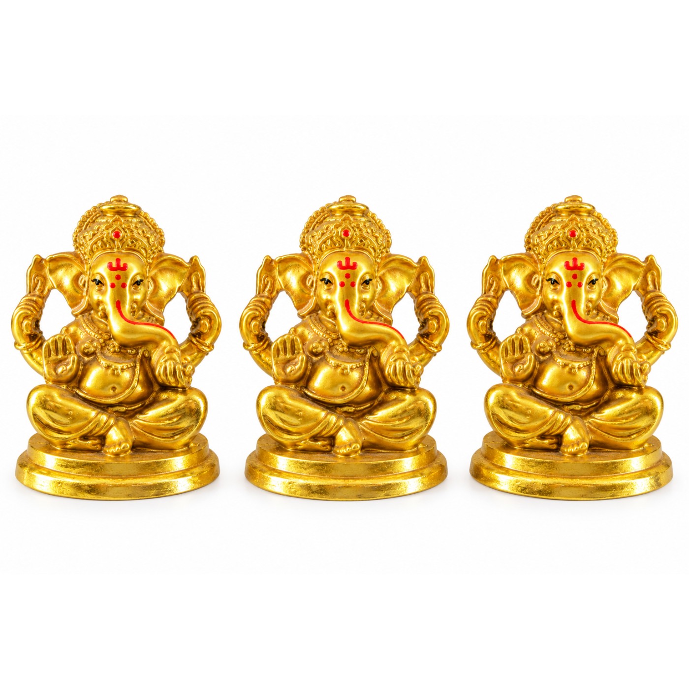 Mini Ganesh Dourado